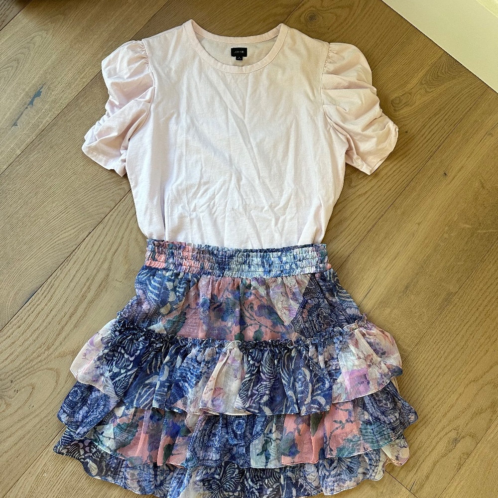 Womens Misa Los Angeles Malia ruffle tier Skirt set